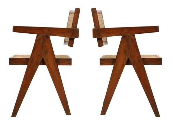 Pierre Jeanneret Office Chairs