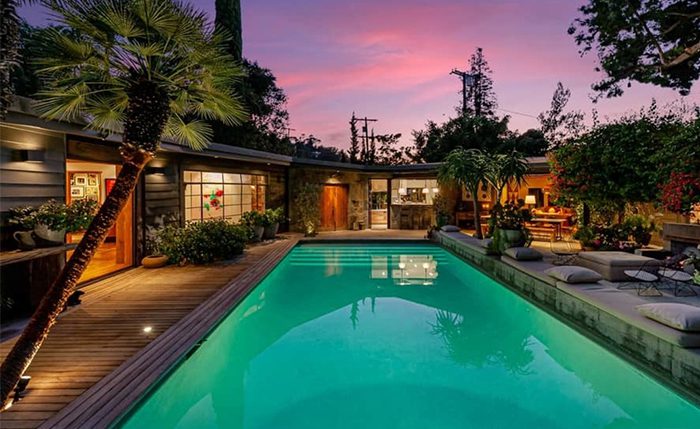 Stunning Mid Century home in the Hollywood Hills