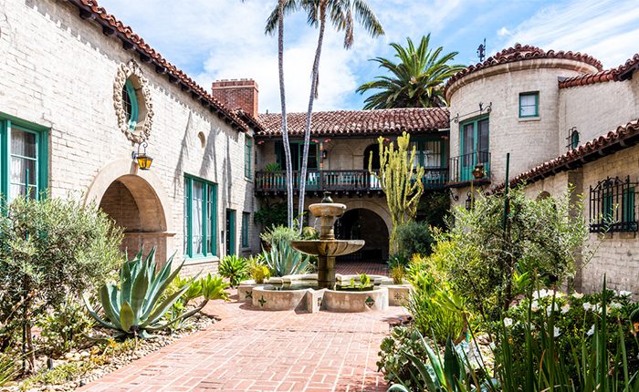 Historic Hollywood Spanish Colonial Revival Condo Complex Designed by Arthur and Nina Zwebell