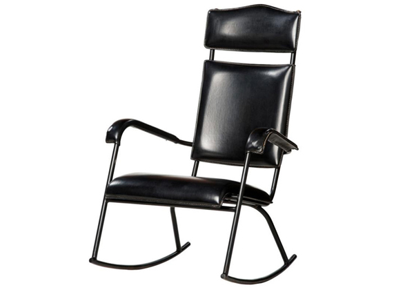 Jacques Adnet Rocking Chair