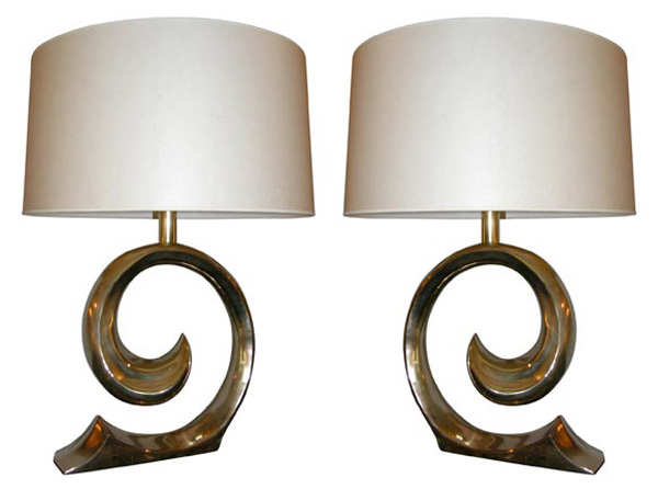 Erwine and Estelle Laverne lamps
