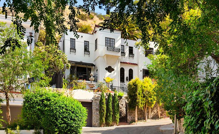 Laurel Canyon Spanish Colonial Home just above the Sunset Strip.A private and serene retreat.