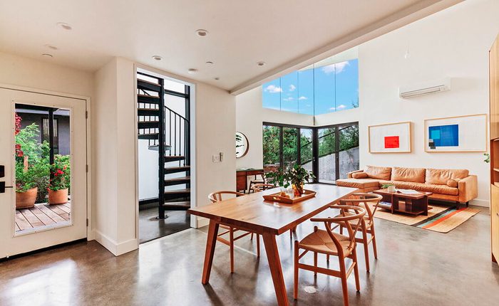 Echo Park Architectural Triplex - living room
