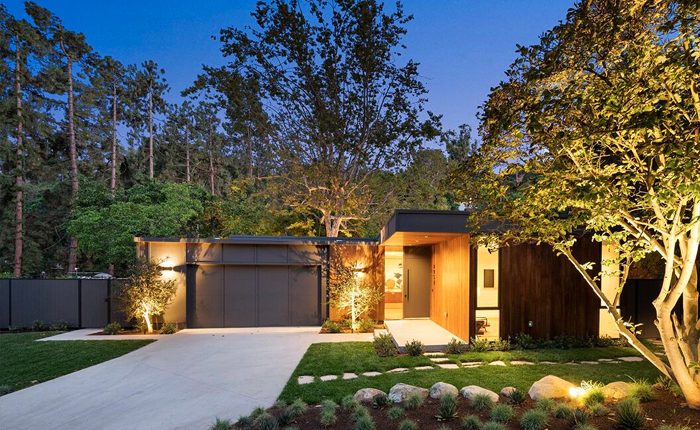newly constructed Laurel Canyon Modern Contemporary home 