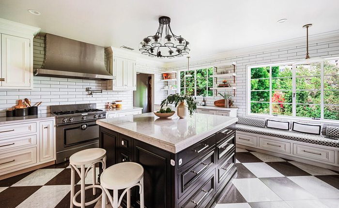 Los Feliz Traditional home with remodeled kitchen