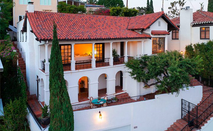 Magical Hollywood Hills Spanish Villa