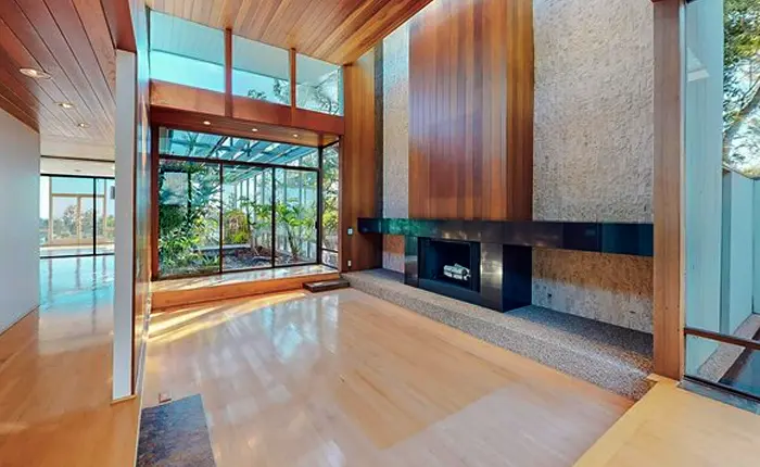 La Canada Mid Century Modern with sunken living room