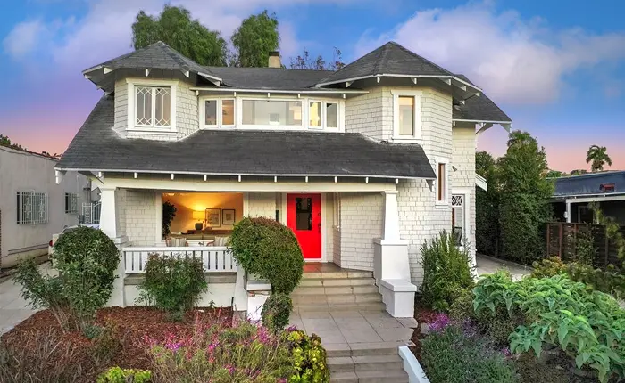 Larchmont Village Craftsman home belonging to the Arquette family