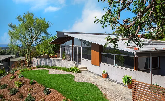 Crestwood Hills Mid Century House by A. Quincy Jones and Whitney Smith
