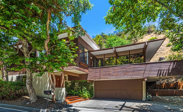 Mandeville Canyon Mid Century Modern home