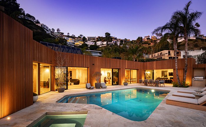 Modern Sunset Strip home with pool