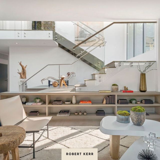 Take the Stairs! This stunning Brentwood Modern Architectural home by Robert Kerr AIA mixes bold geometry with warm inviting interiors. Incorporating volumetric spaces and featuring large windows that flood the interiors with an abundance of natural light. Link in our bio.⁠
.⁠
Contact Beyond Shelter for a private showing of this luxe modern property! ⁠
.⁠
.⁠
.⁠
Listed by Sandra Miller⁠
